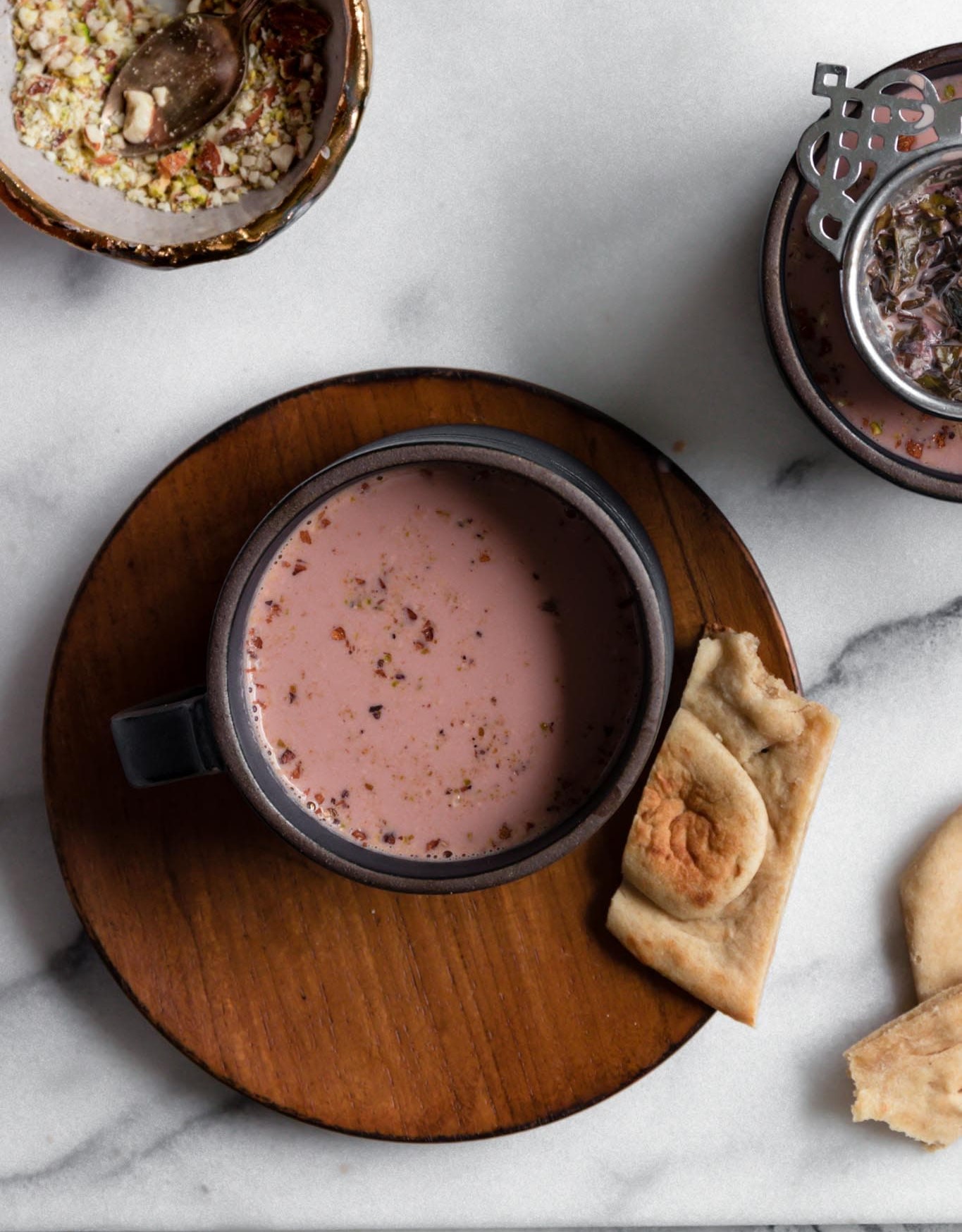 Kashmiri pink chai