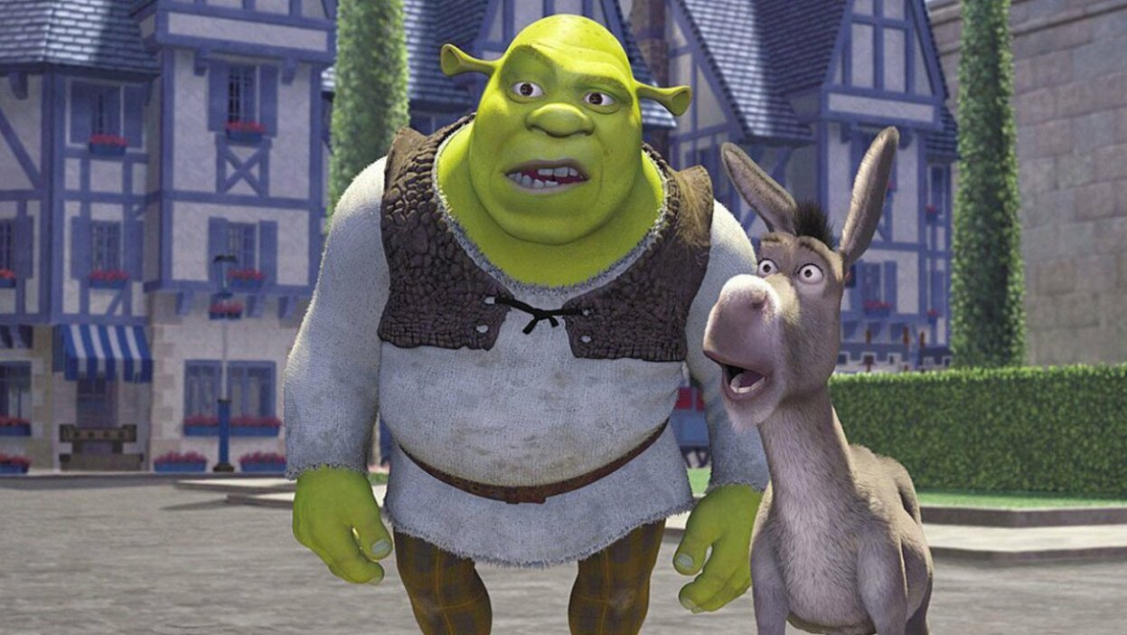Ogre (Shrek) and Donkey