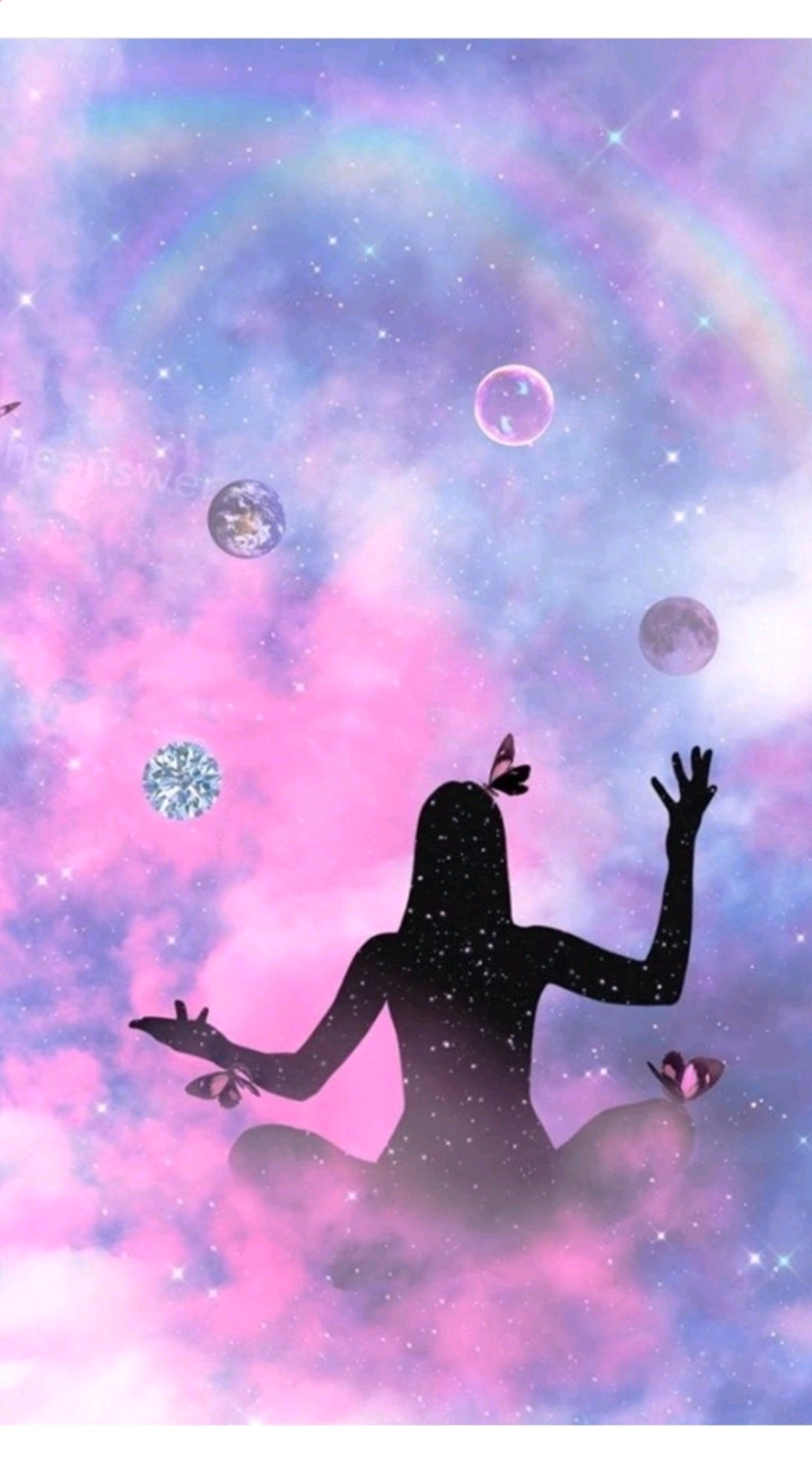 beauty of meditating