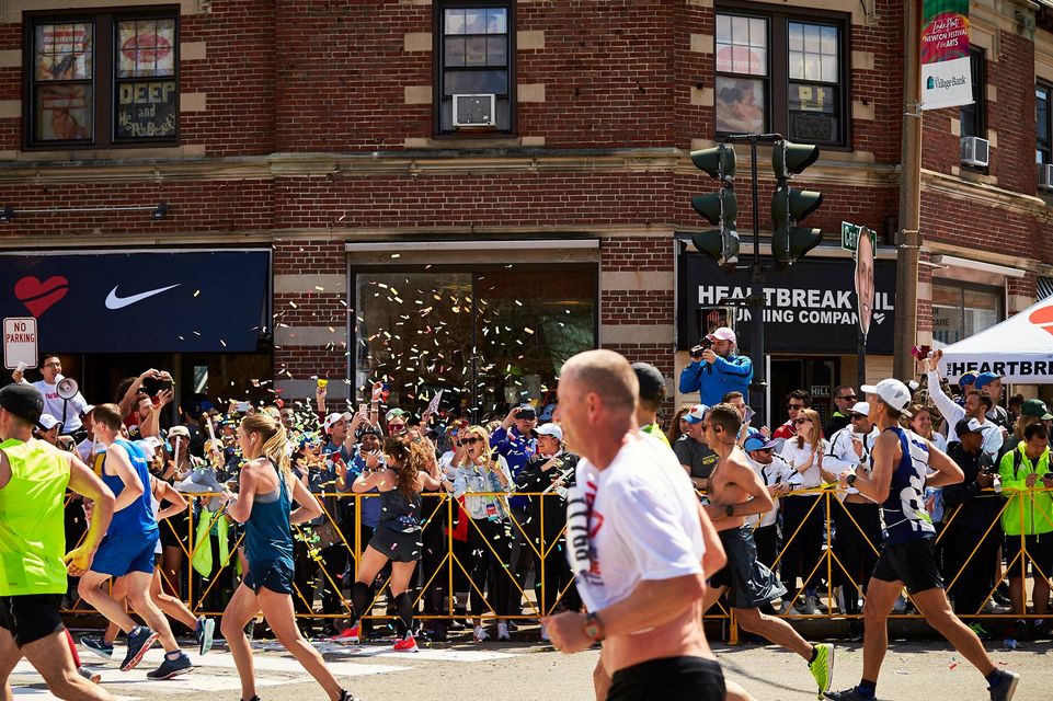 Boston Marathon Runners