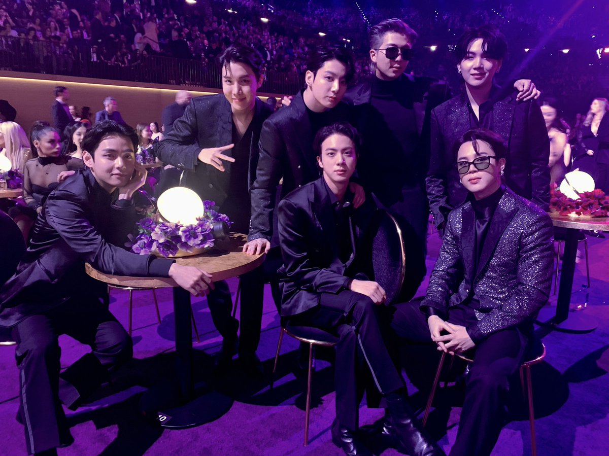 BTS at the Grammy's
