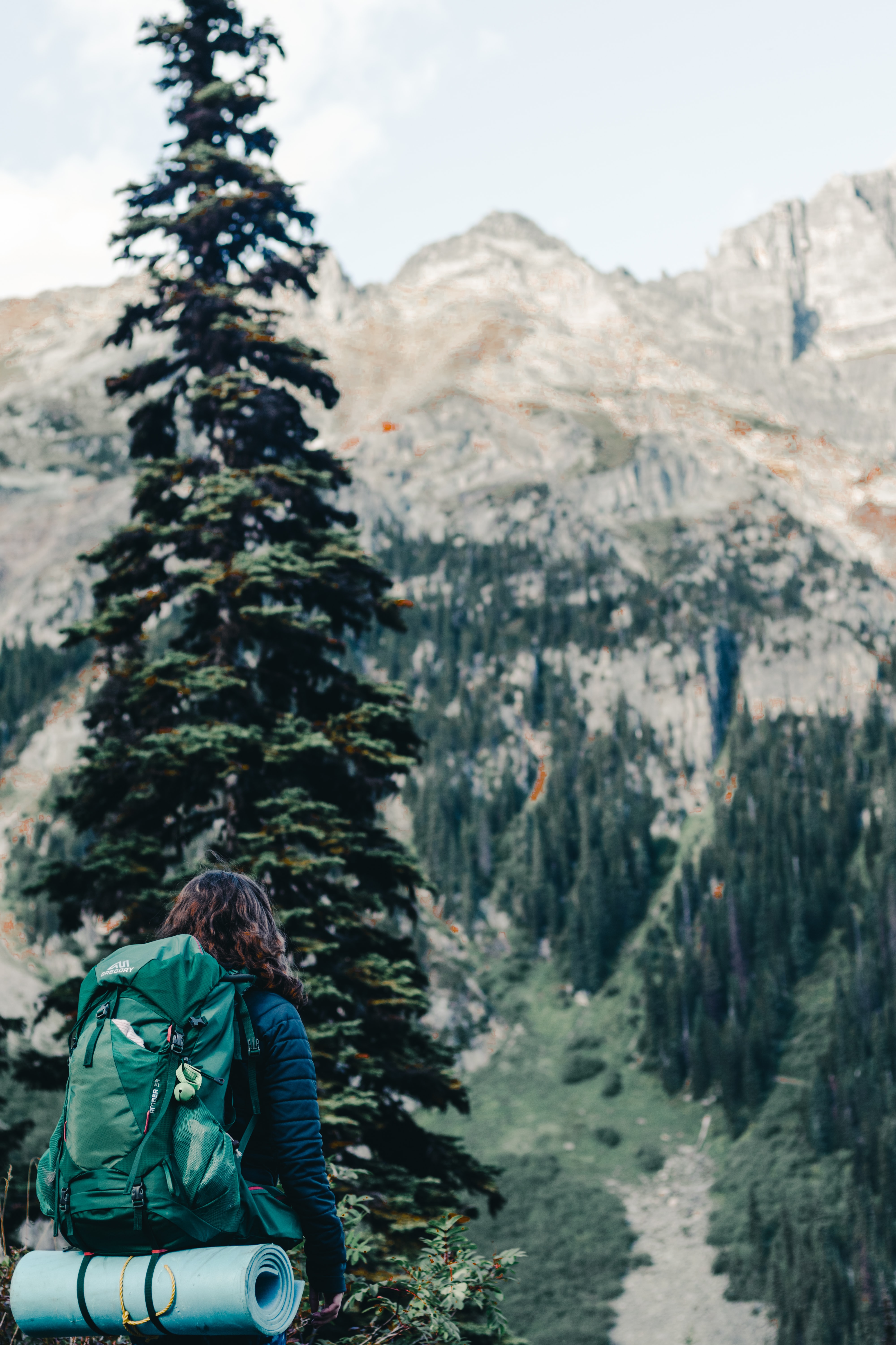 Women BackPacking