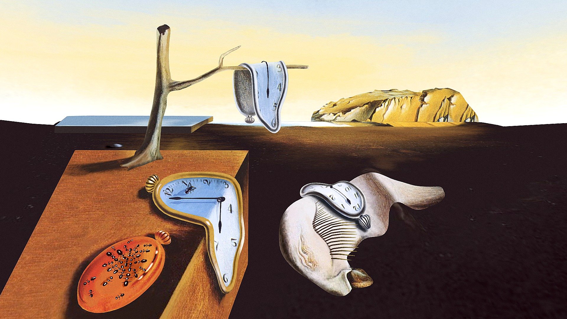the presistence of memmory by dali