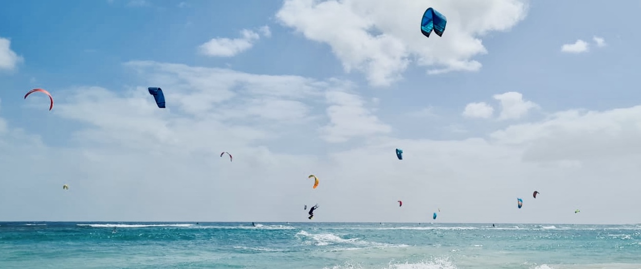 Kitesurfing Cap Verde