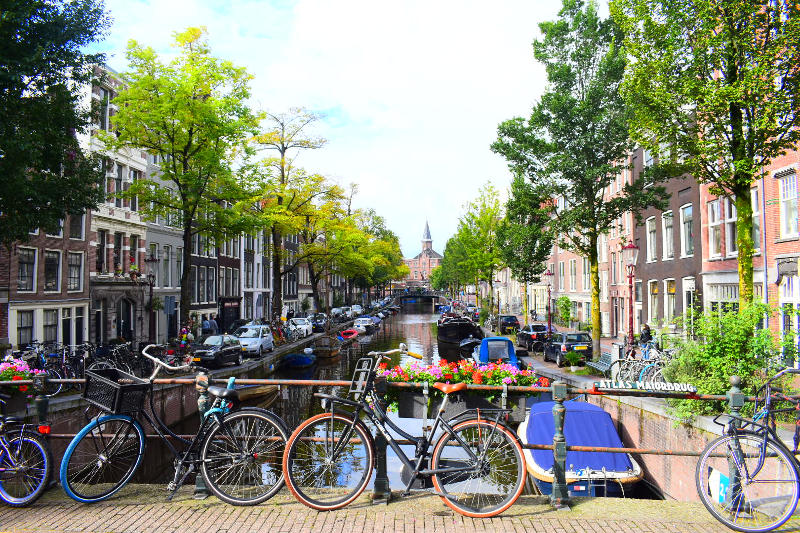 Bridge with Bicycles
