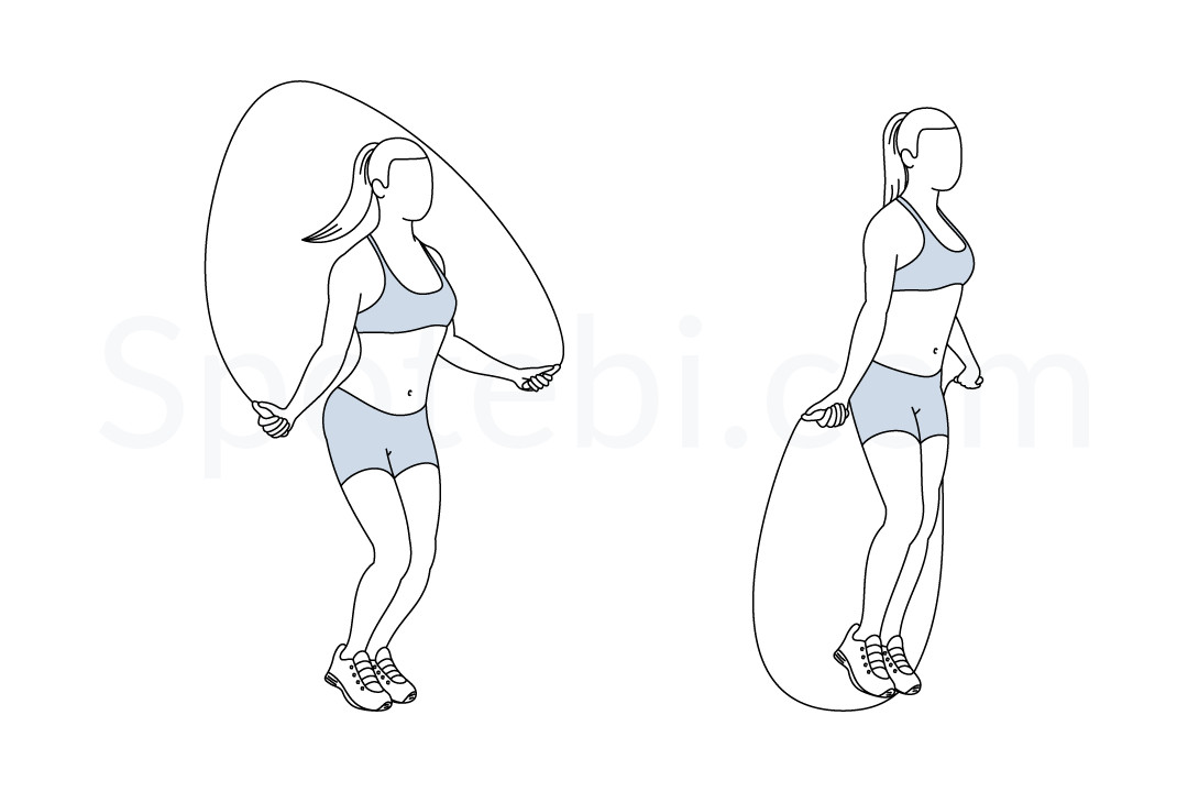 Jump rope exercise
