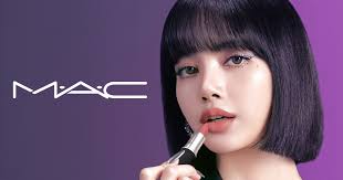 Girl using Mac Cosmetics