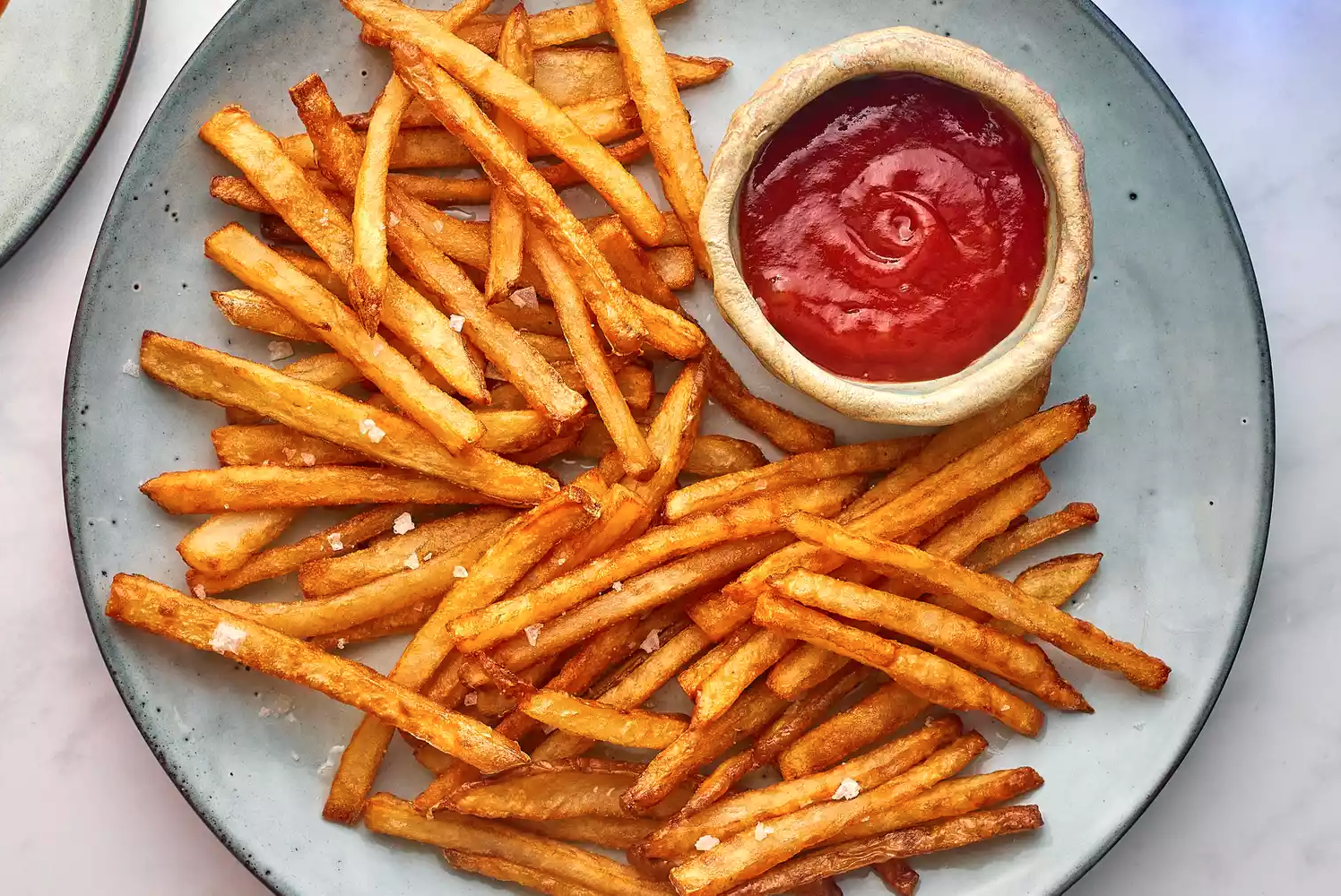 Crispy French Fries & Ketchup