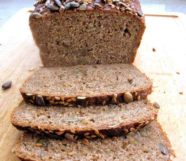 fresh rye bread