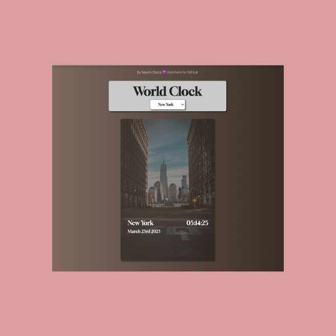 World Clock Project