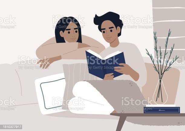 Couple Reading