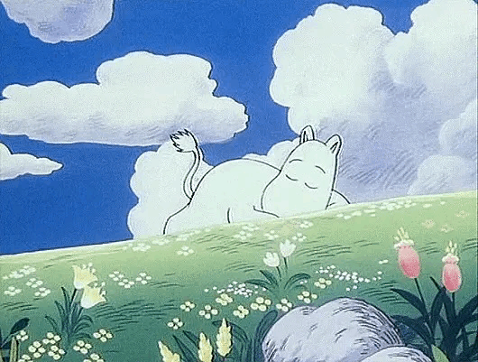 Moomin Daydreaming