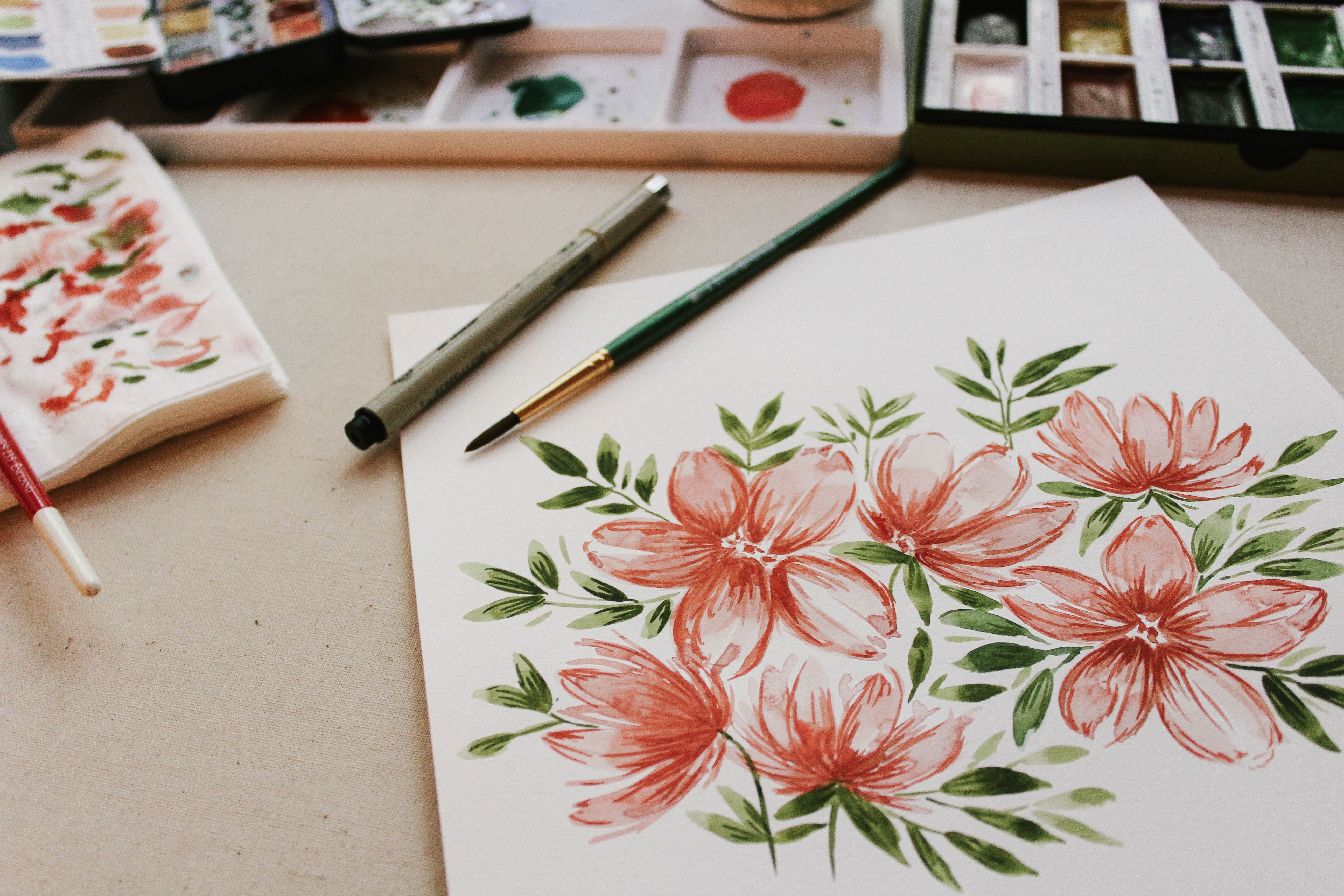 flowers painting
