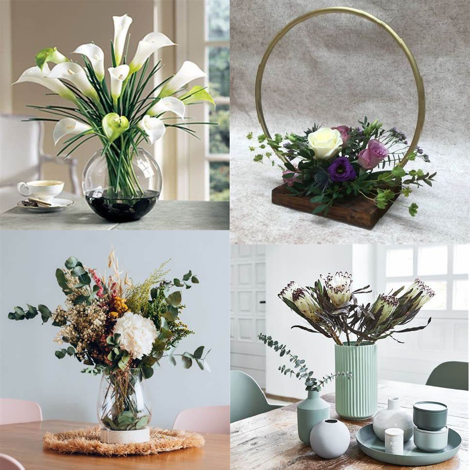 Selection of vase flowers