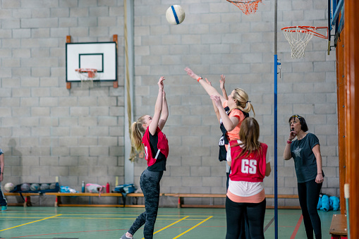 social netball game