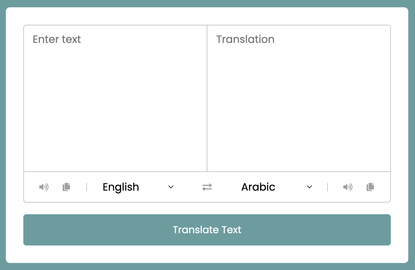 Translator project preview