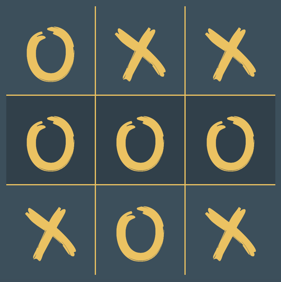 Tic Tac Toe project preview