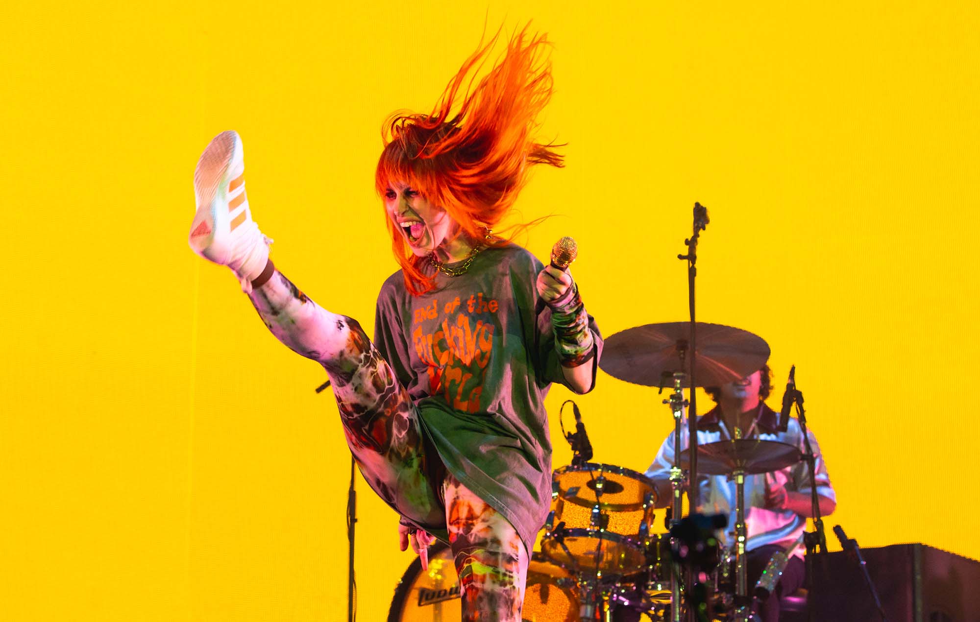Paramore performing live