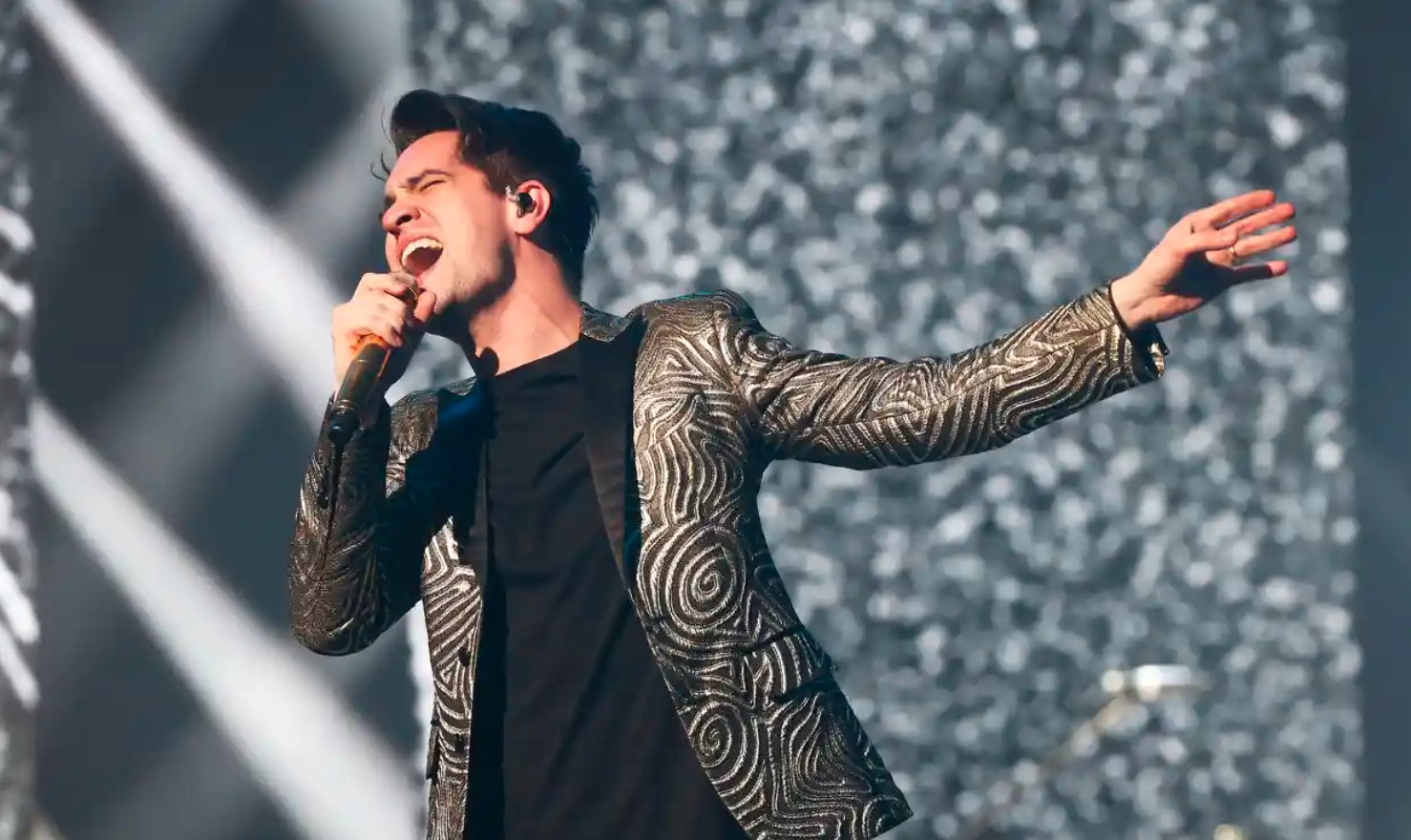 Brendon performing live