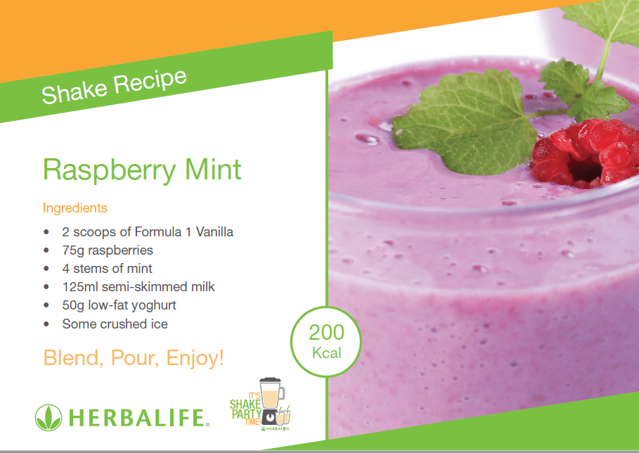 Raspberry Mint Smoothie