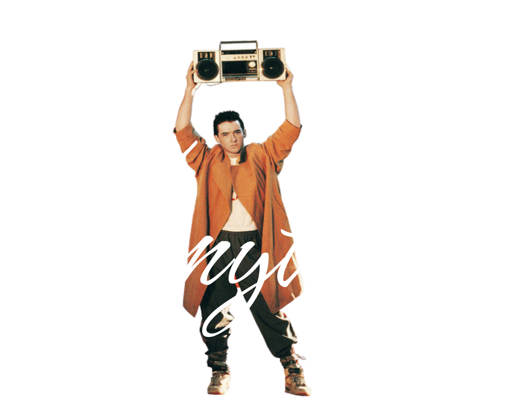 famous Loyd Dobler Boombox Scene