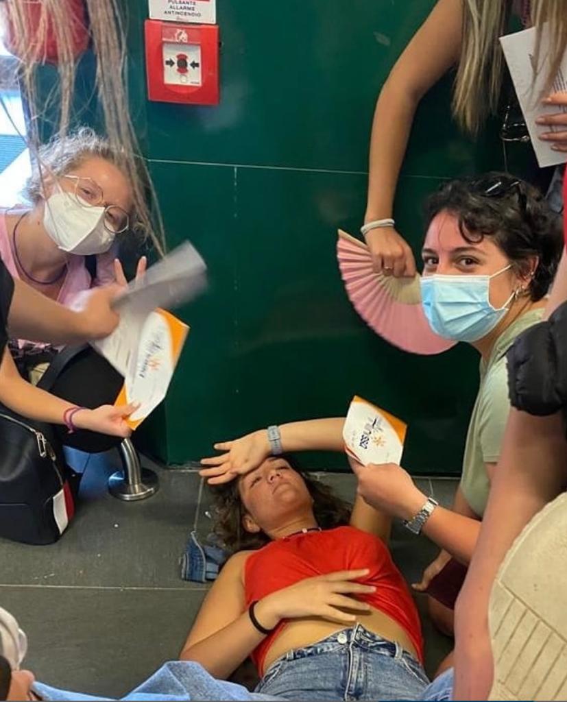 Alessandra ingiustamente svenuta