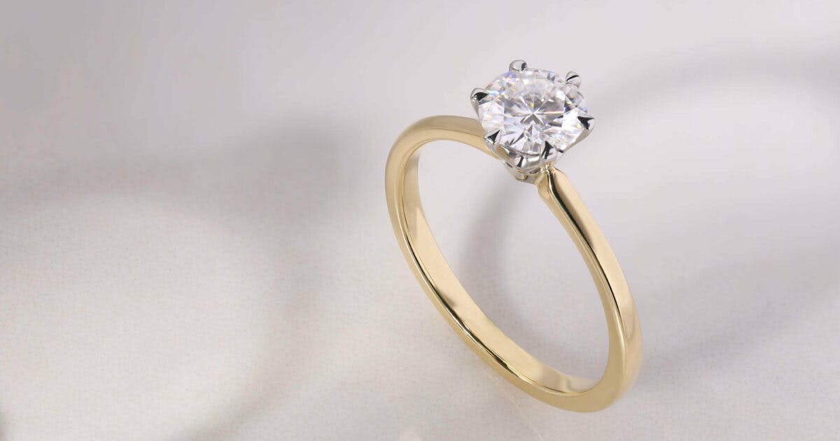 Moissanite Ring
