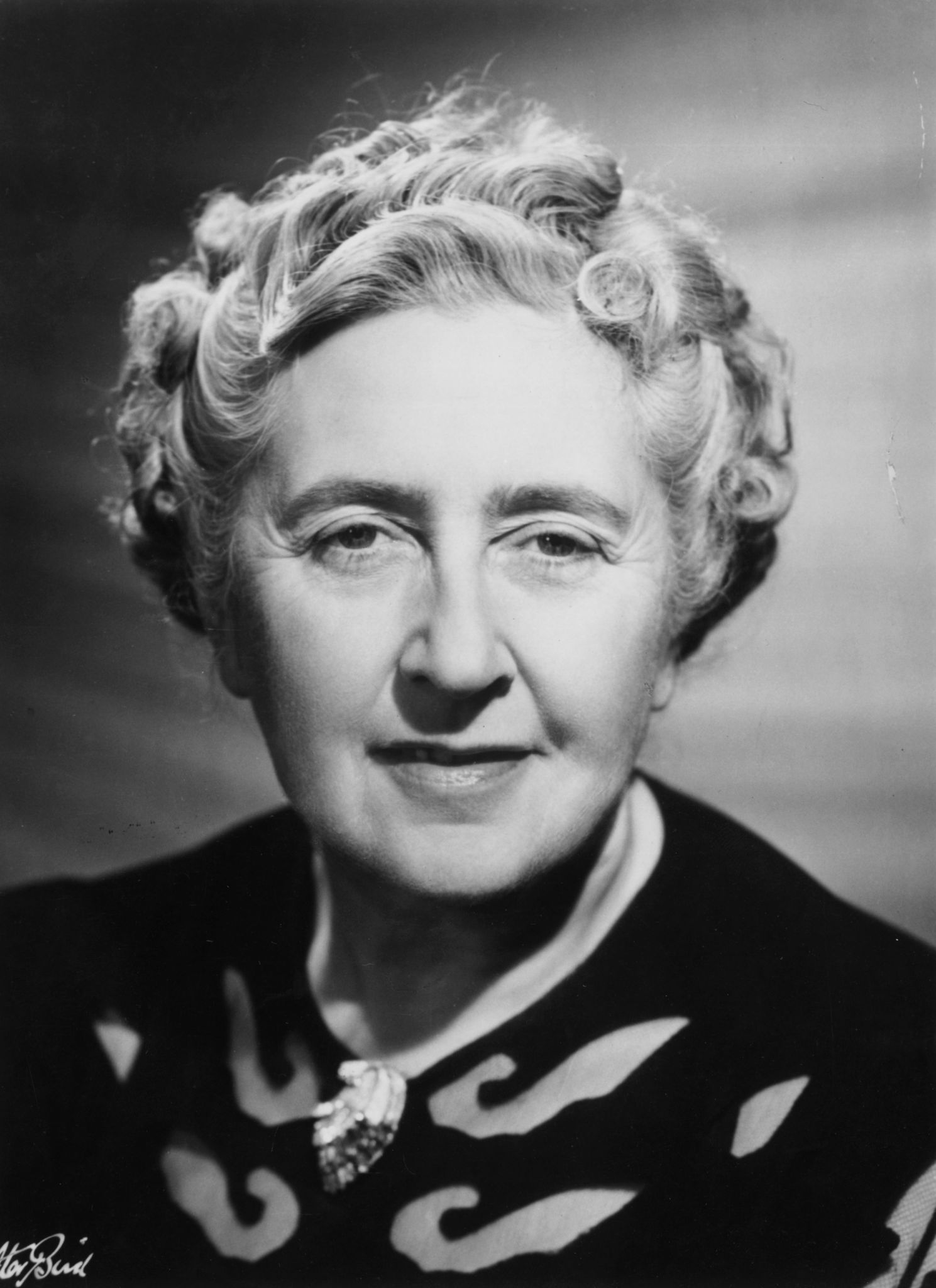 portrait of Agatha Christie
