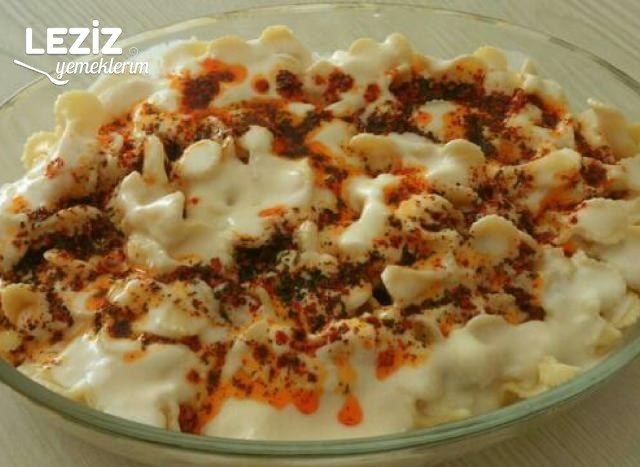 a picture of Turkish Yoghurt macaroni
