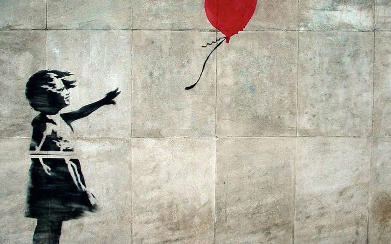 Bansky graffiti
