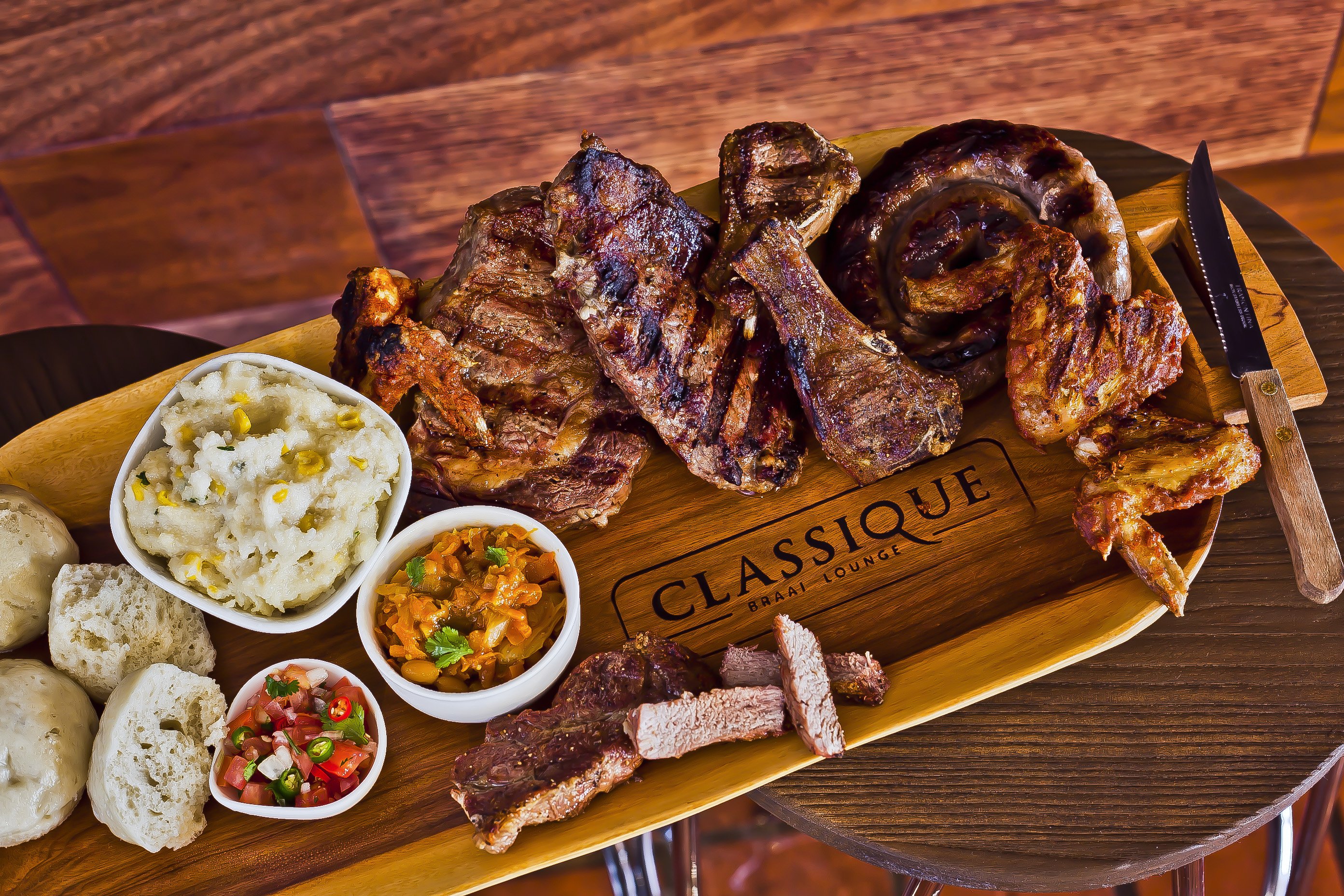 The classic South African braai