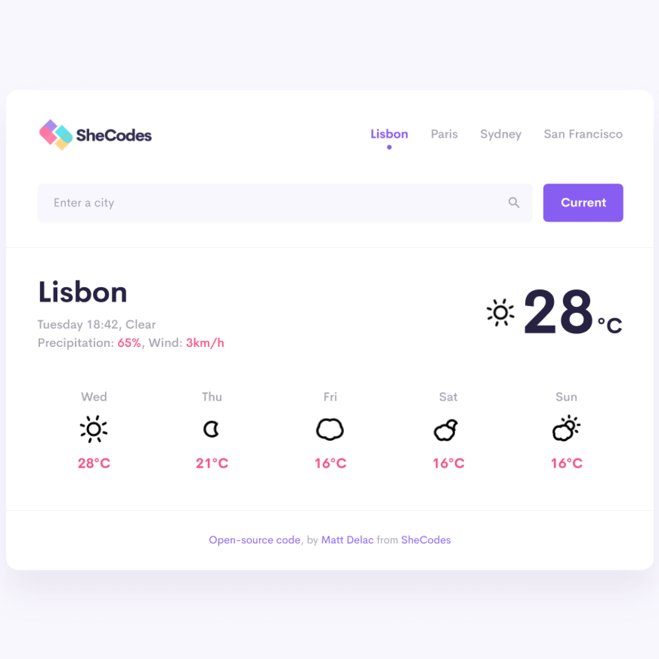 Weather project review