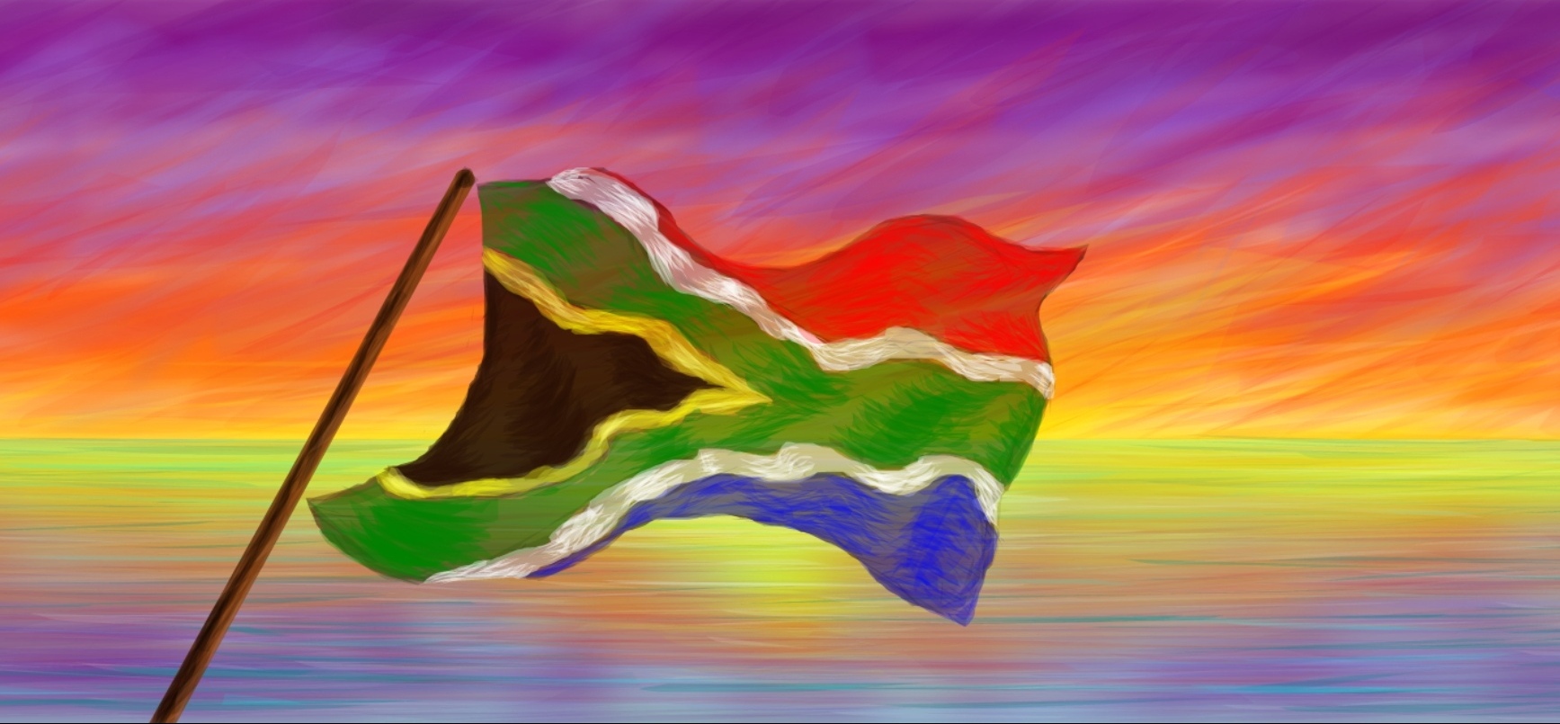 South African flag