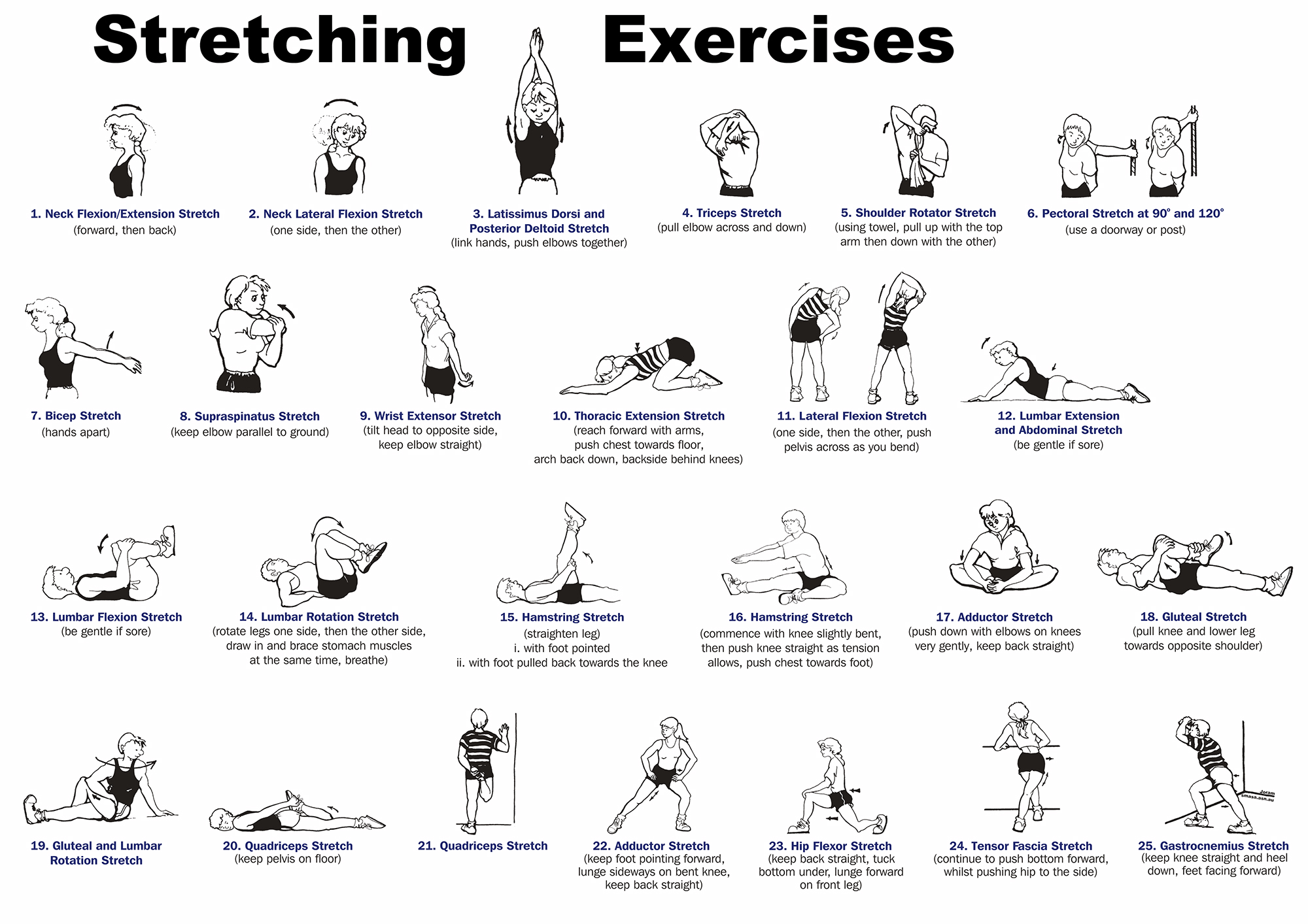 stretching excercises