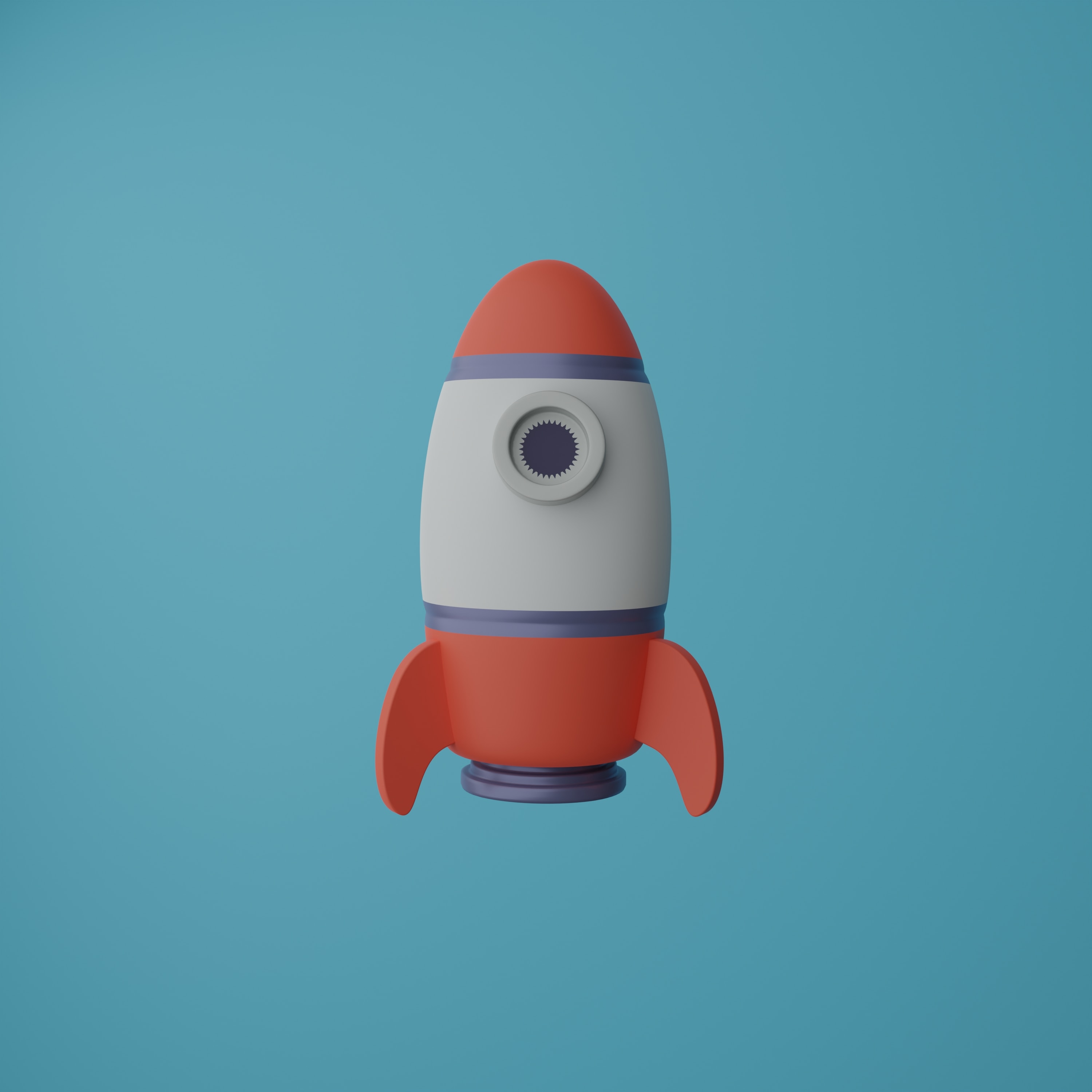 photo of toy rocket.