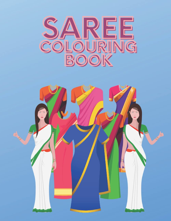 Saree_Colouring_Book