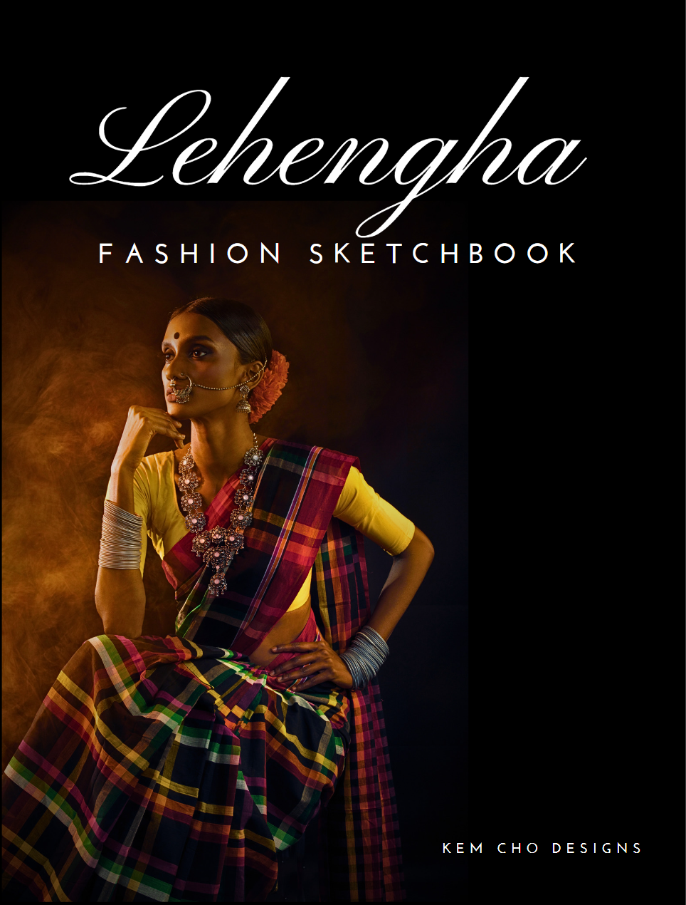 Lehengha_Fashion_Sketch_Book
