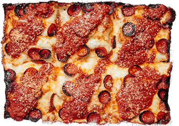 Detroit Style Pizza