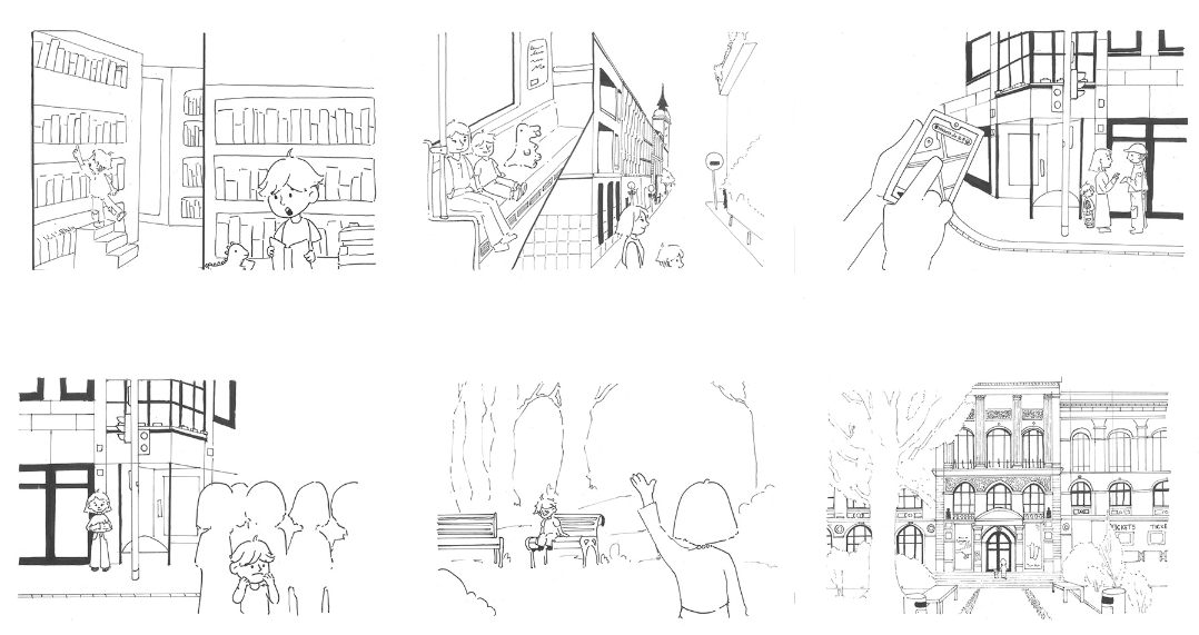 karl on the way to the museum