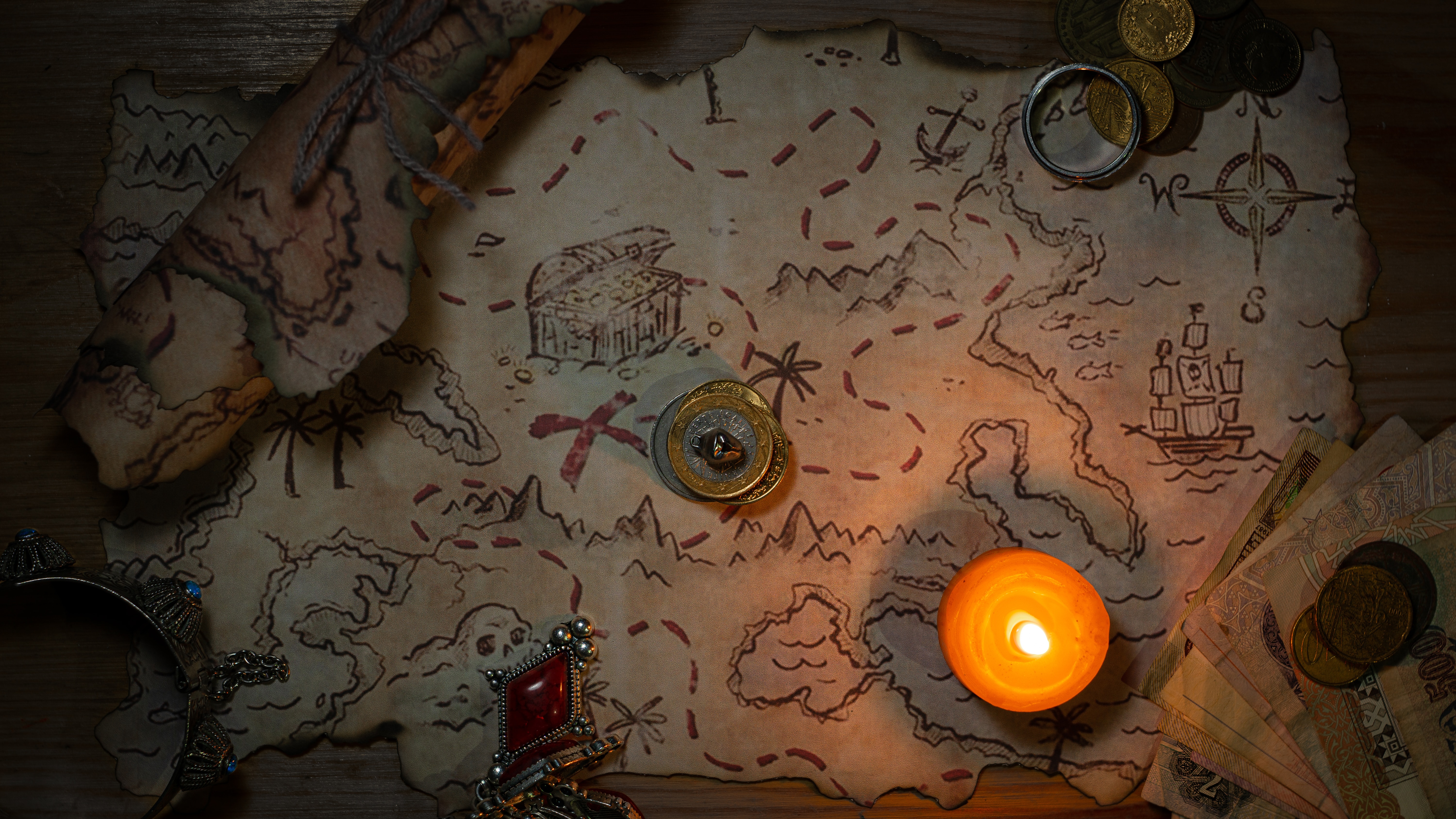 Build your own treasure map