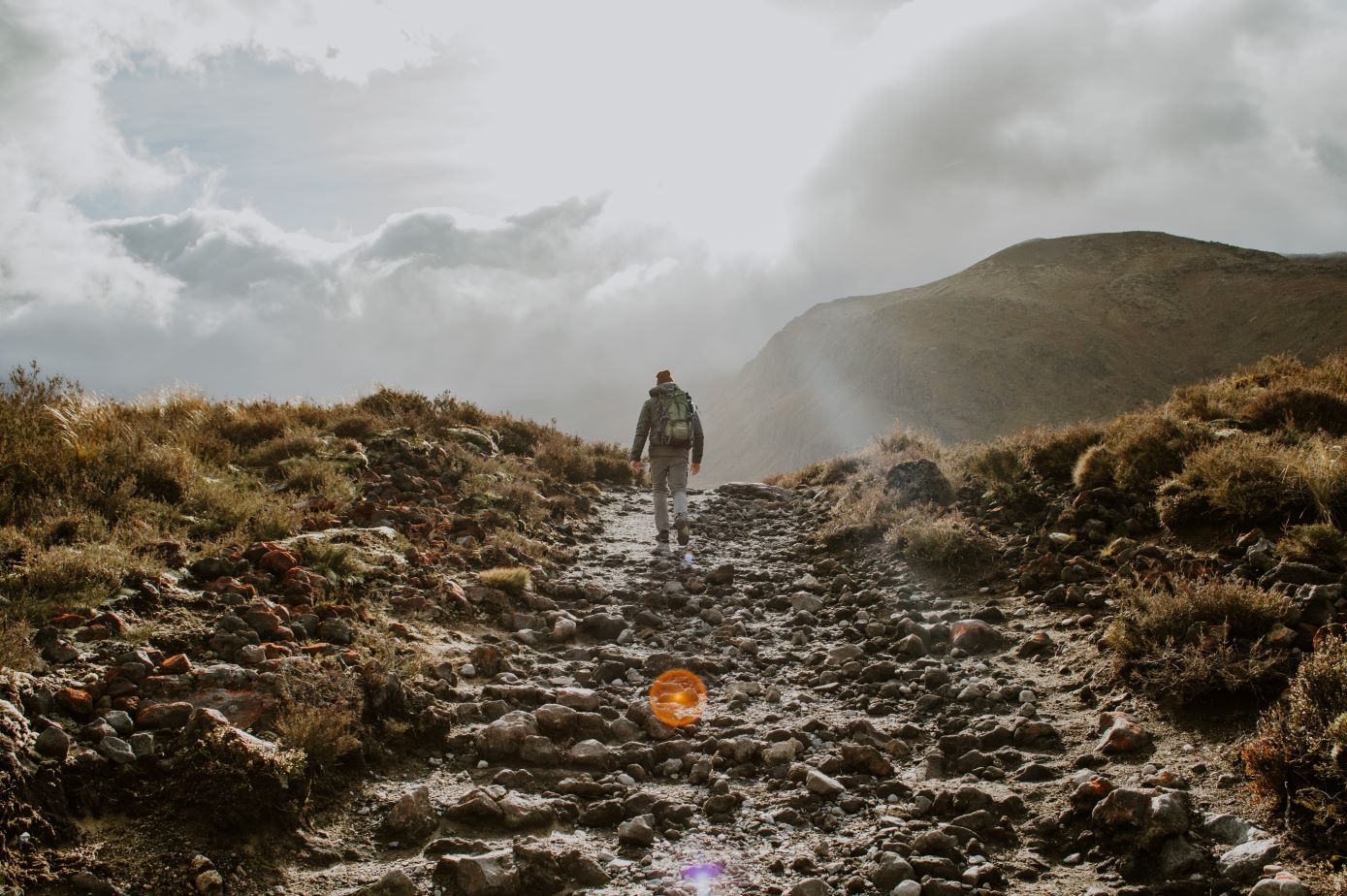 A photo from Unsplash by Katie McBroom of the Tongariro Alpine Crossing