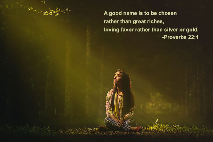 A good name is to be chosen