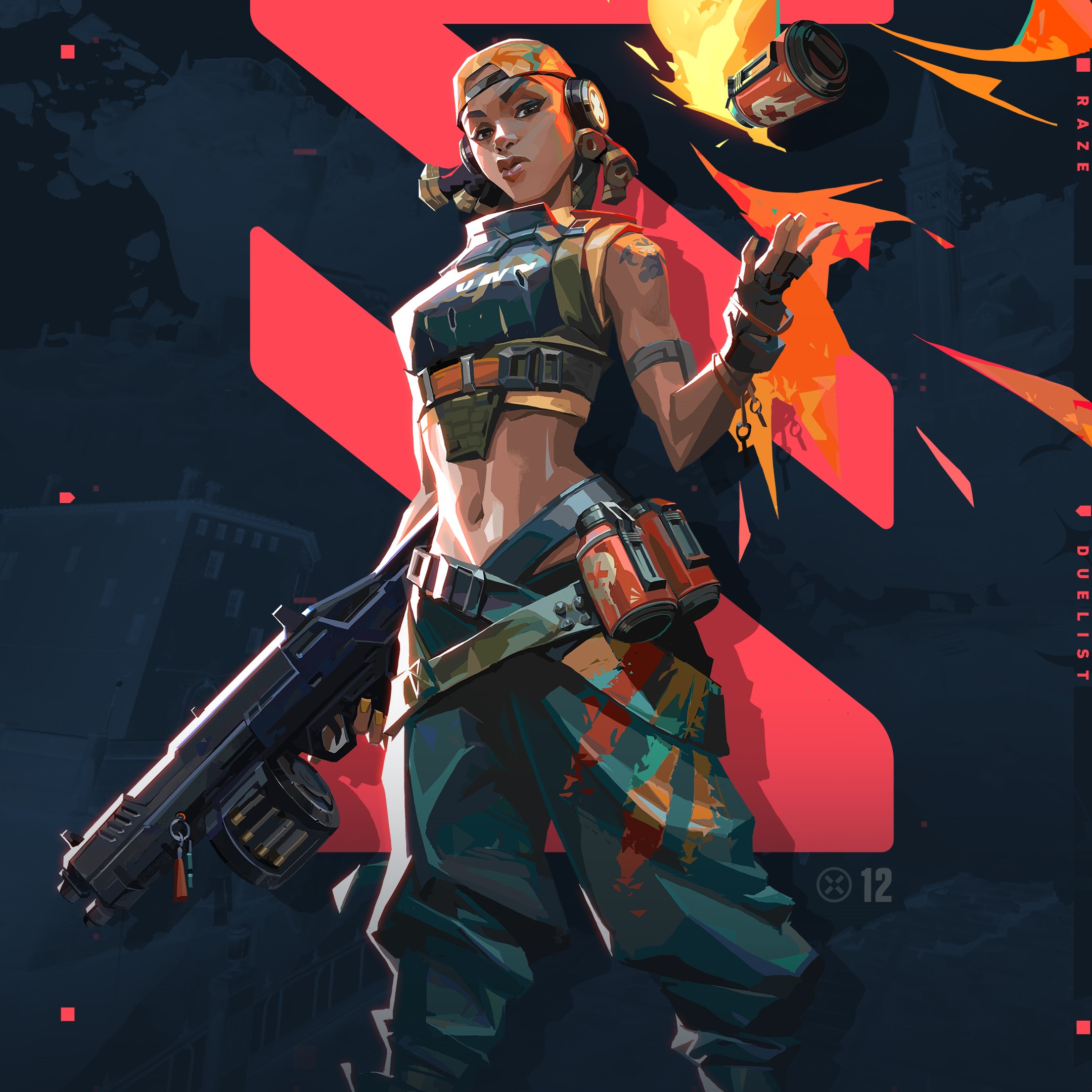 character photo of raze