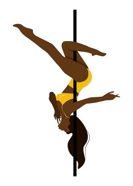 Pole dancing animation