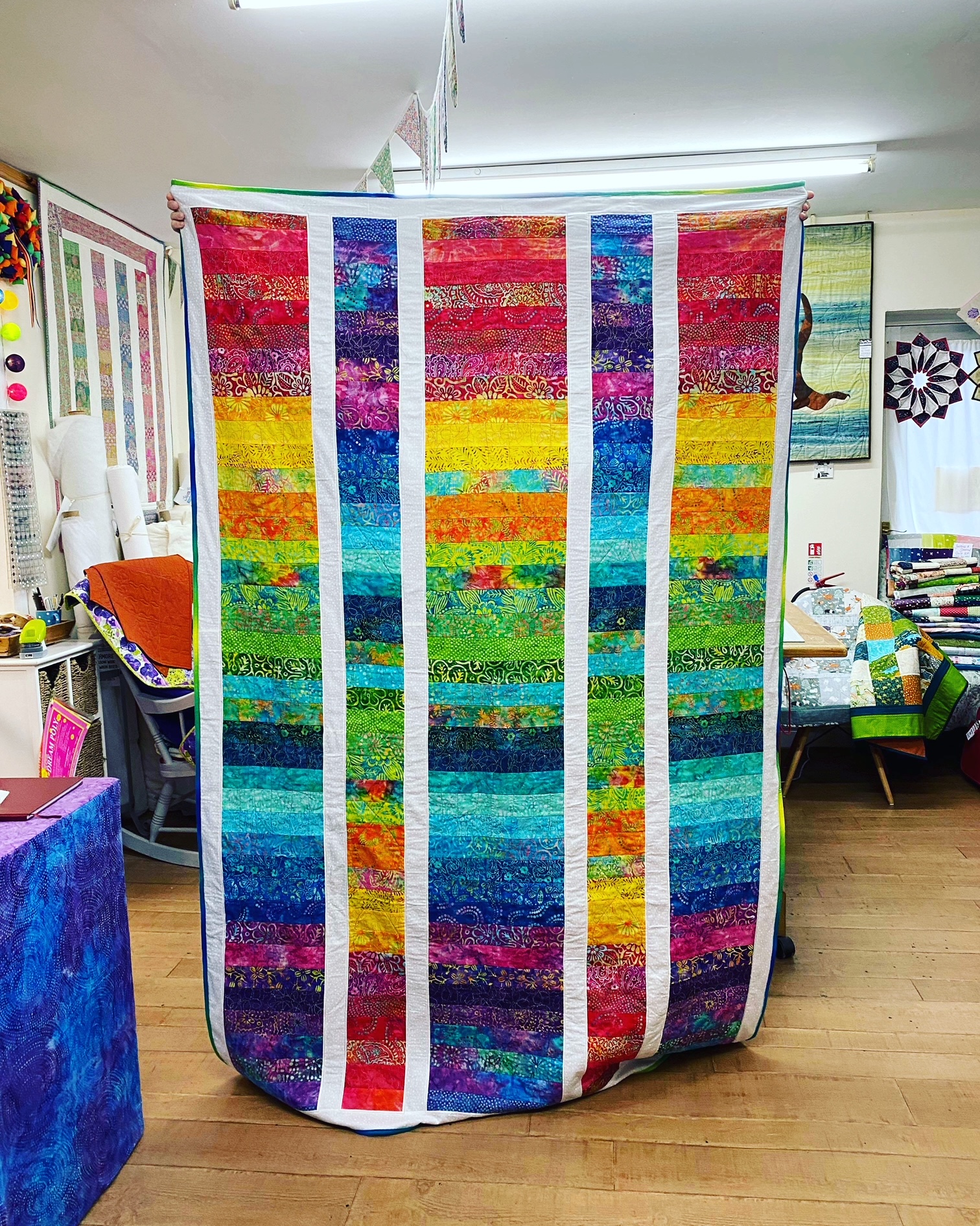 Jelly roll quilt