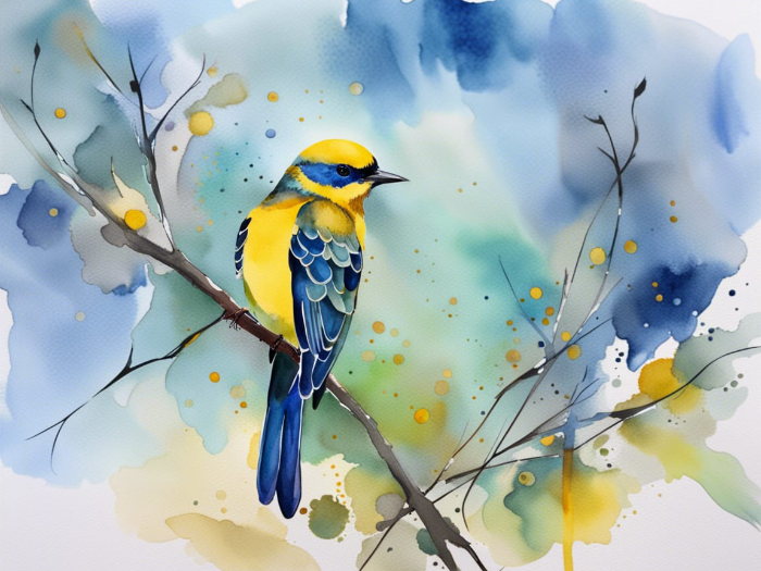 Watercolor Bird