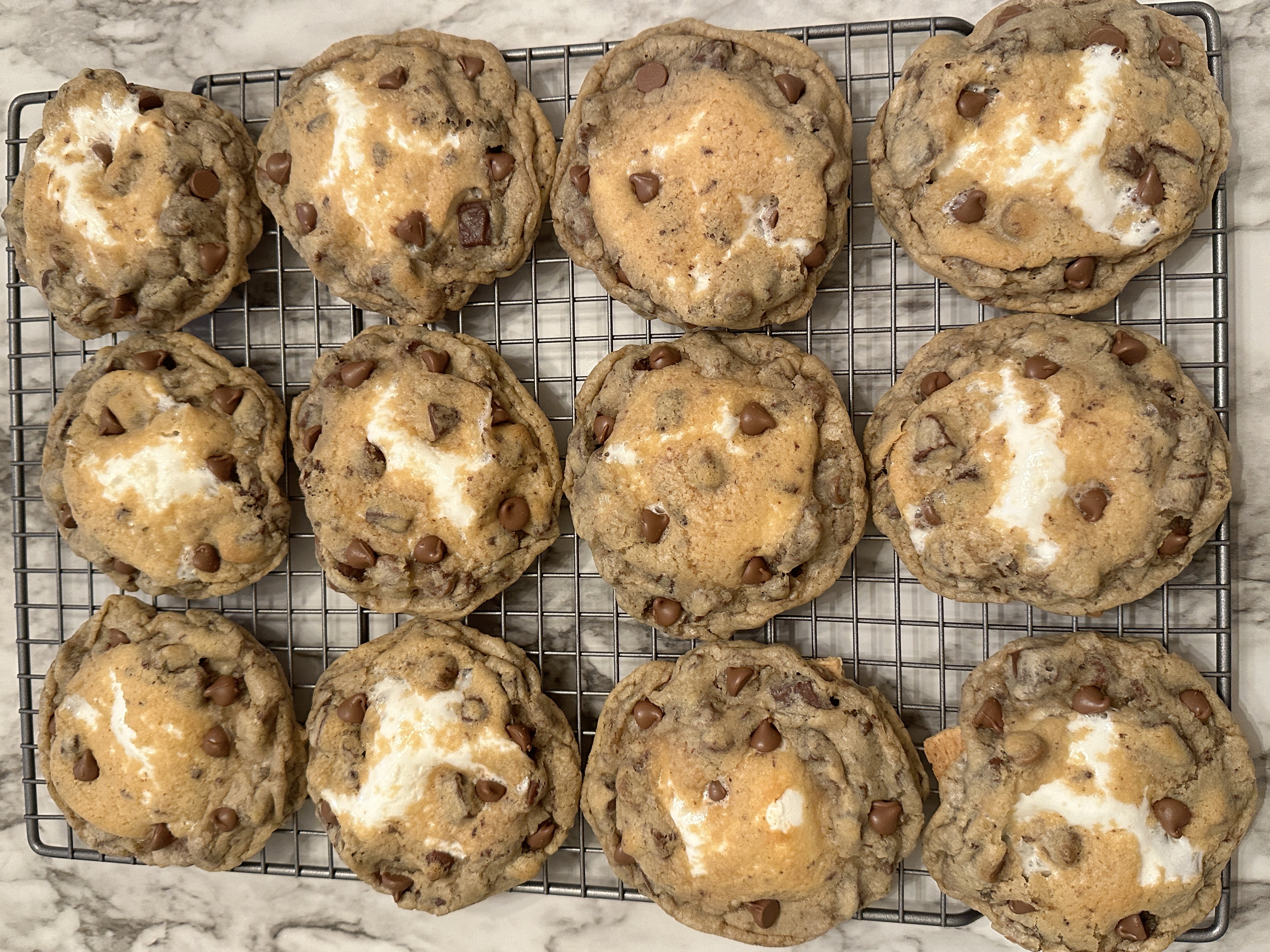 S'mores chocolate chip cookies