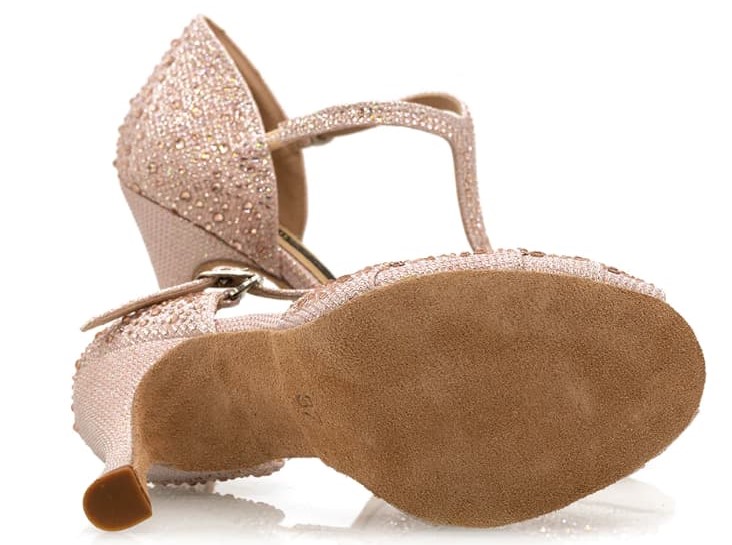 High heel dance shoes insole side picture