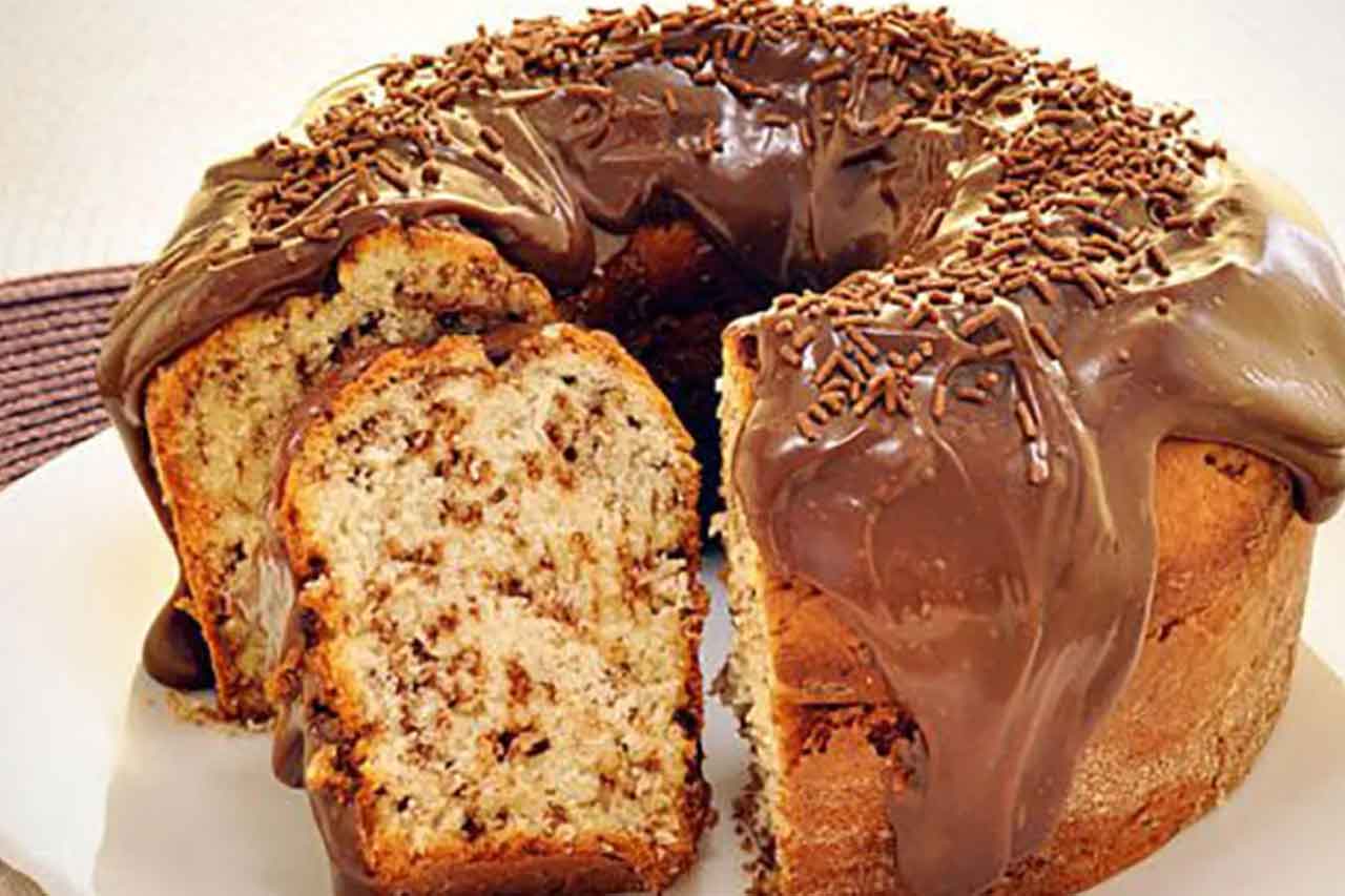 Sprinkle Chocolate Cake