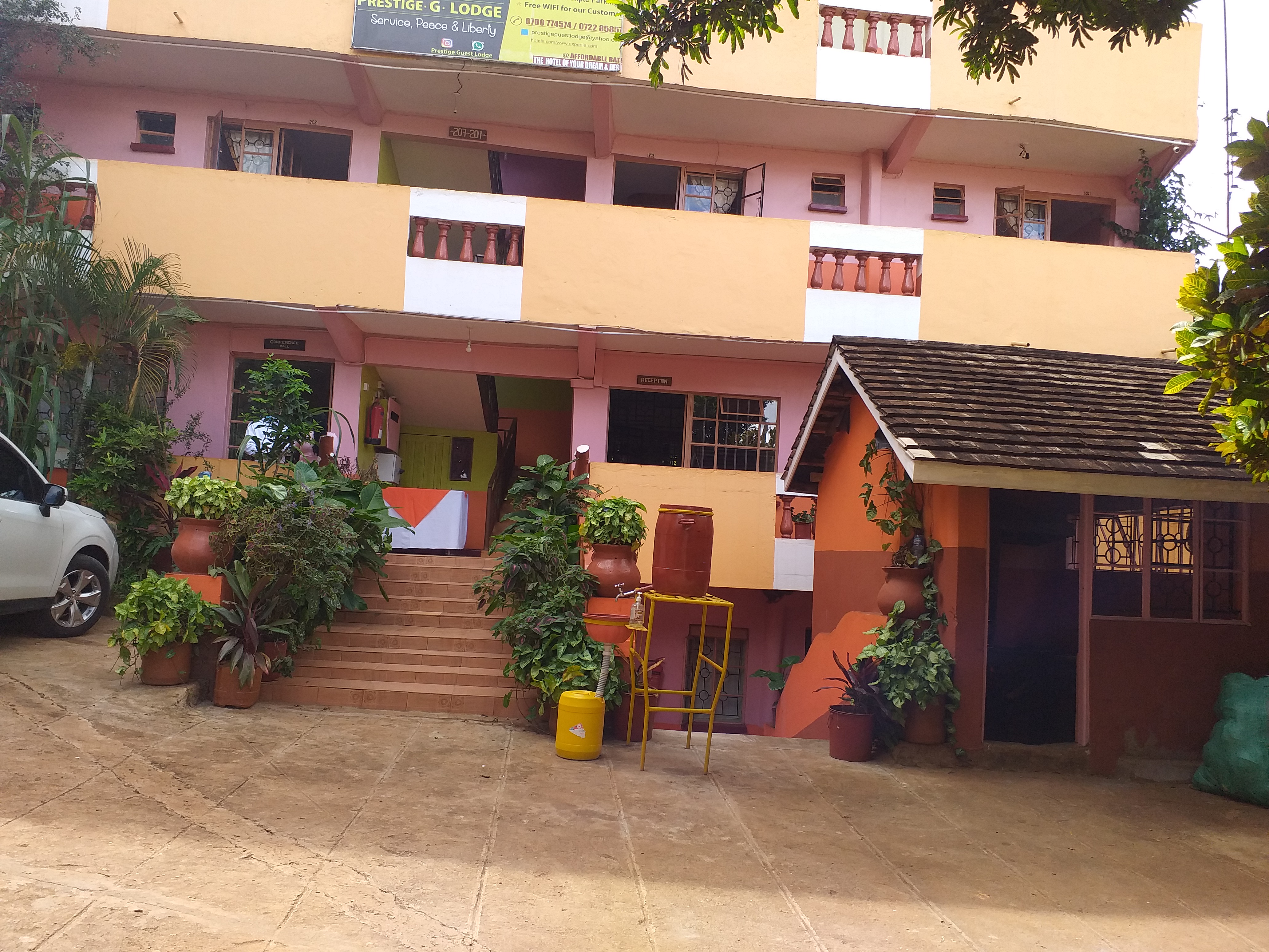 A photo of Prestige Guest Lodge entrance view